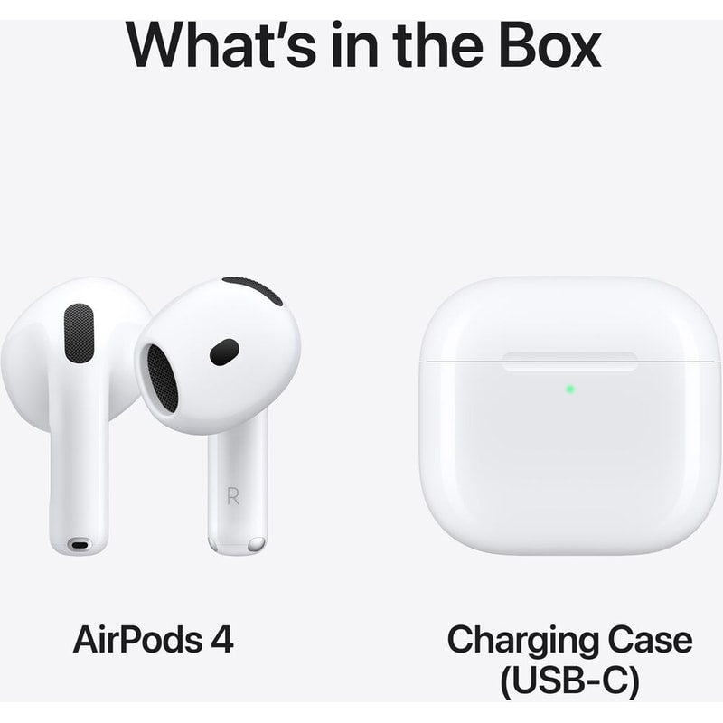 Apple AirPods 4 with Active Noise Cancellation - White
