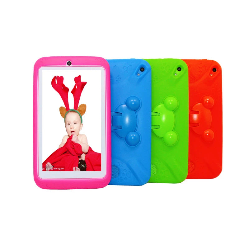 NEW 7 INCH E98 Android 10.0 KID Gift Tablet PC 1GBRAM +16G ROM  With Silicon Bracket Case Dual Camera WIFI
