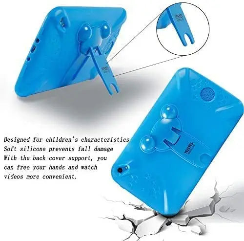 NEW 7 INCH E98 Android 10.0 KID Gift Tablet PC 1GBRAM +16G ROM  With Silicon Bracket Case Dual Camera WIFI