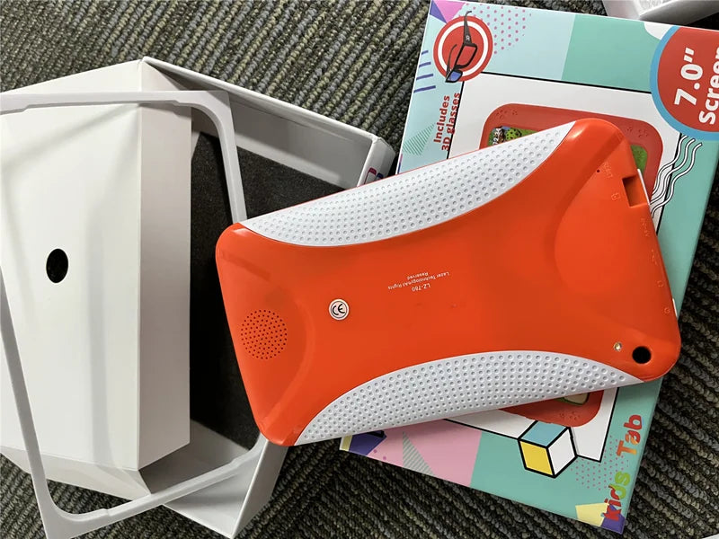 NEW 7 INCH E98 Android 10.0 KID Gift Tablet PC 1GBRAM +16G ROM  With Silicon Bracket Case Dual Camera WIFI