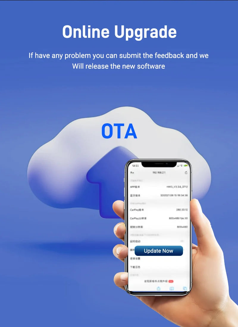 2025 NEW Mini 2in1 Wireless CarPlay&Android Auto Wireless Adapter Mini Box BT WiFi Fast Connect Plug&Play for Wired CarPlay Car