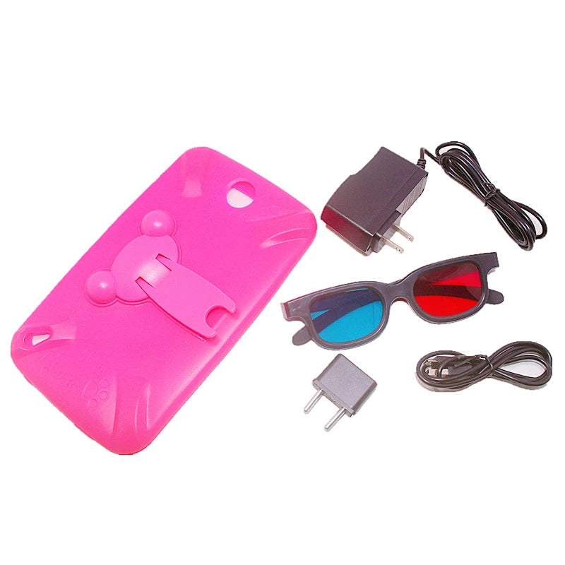 NEW 7 INCH E98 Android 10.0 KID Gift Tablet PC 1GBRAM +16G ROM  With Silicon Bracket Case Dual Camera WIFI